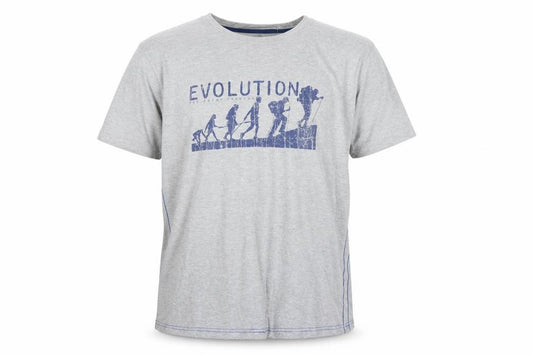 Peter Storm Men's Grey Evolution Graphic Short Sleeve T-Shirt XL