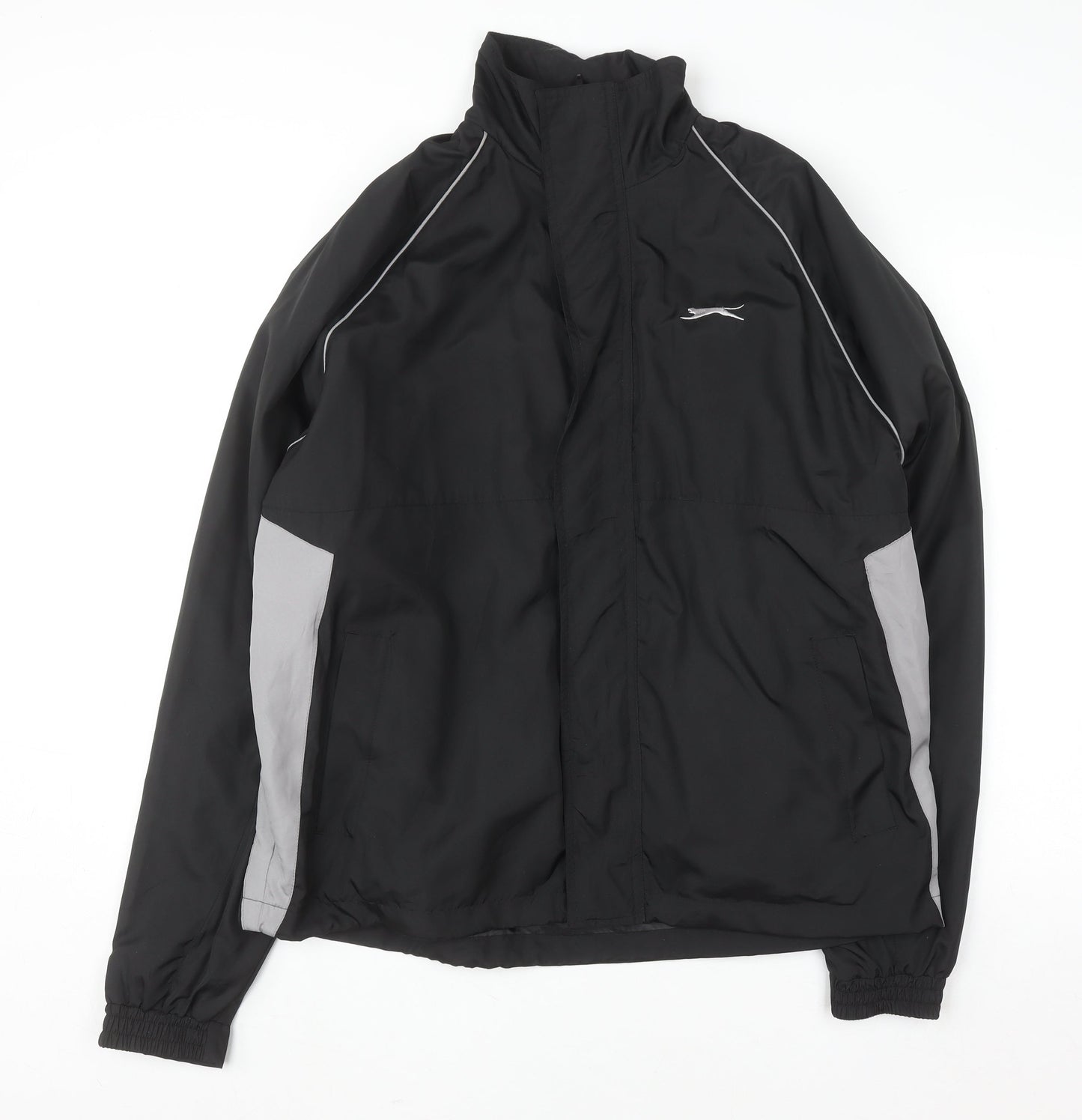 Slazenger Golf Men's Black Windbreaker Jacket M Lightweight Waterproof
