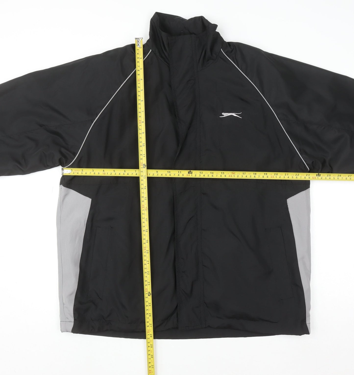 Slazenger Golf Men's Black Windbreaker Jacket M Lightweight Waterproof