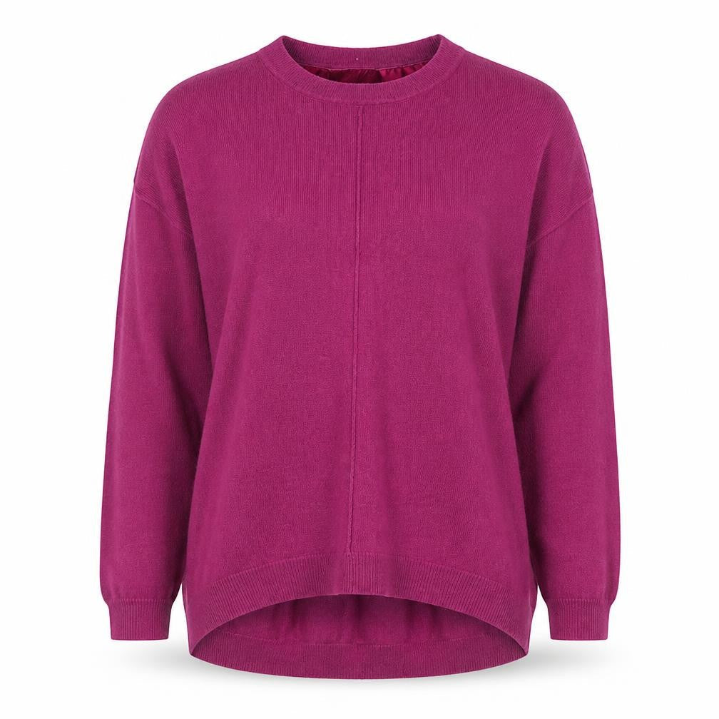 RJR John Rocha Womens Purple Long Sleeve Knit Cardigan Size 14