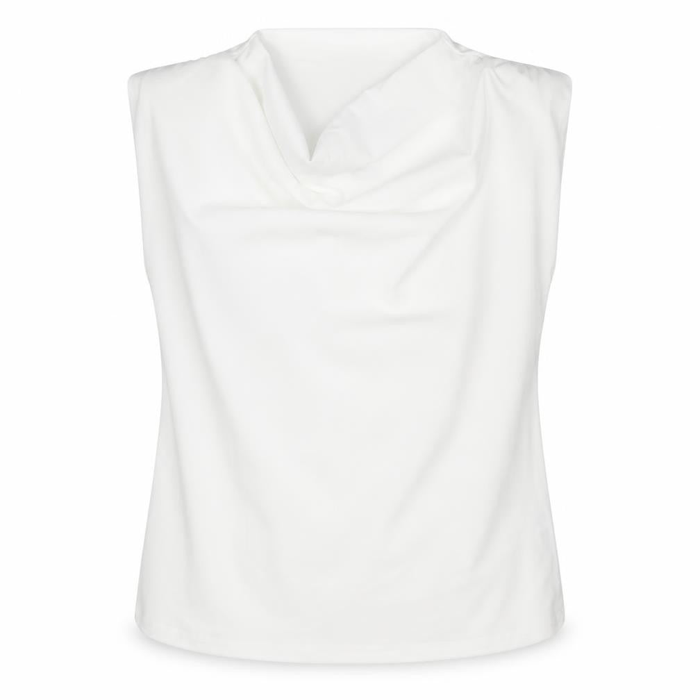 Boohoo Women's White Strapless Basic Stretch Tank Top Size 16