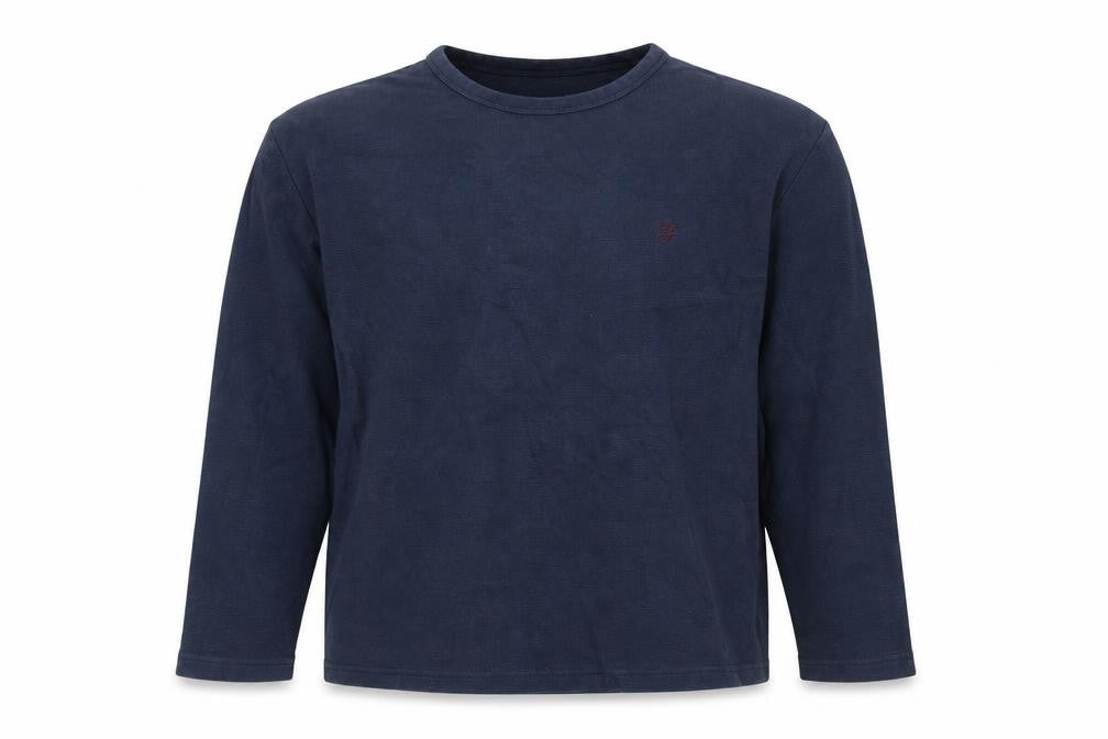Farah 1920 Men's Blue Long Sleeve Crew Neck Pullover Sweatshirt L