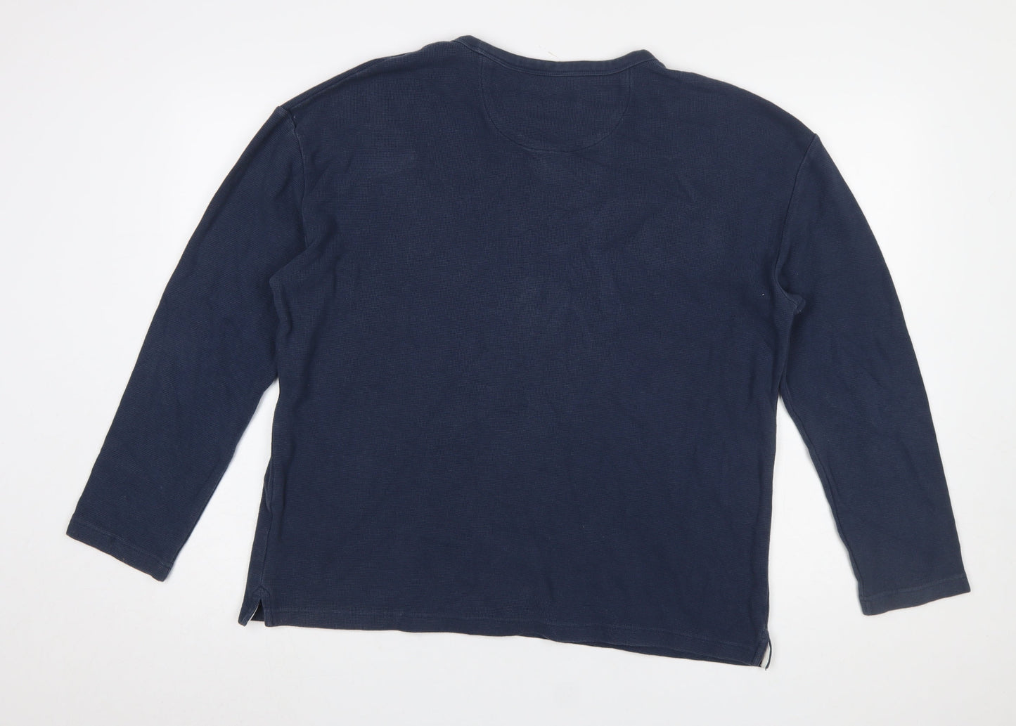 Farah 1920 Men's Blue Long Sleeve Crew Neck Pullover Sweatshirt L