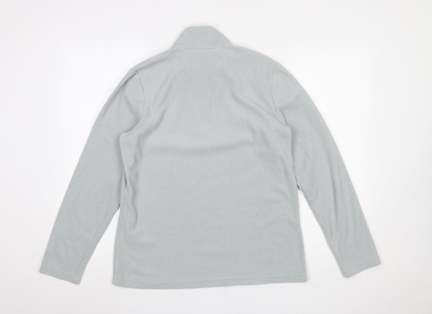 Regatta Great Outdoors Women Grey 1/2 Zip Fleece Sweatshirt UK 12