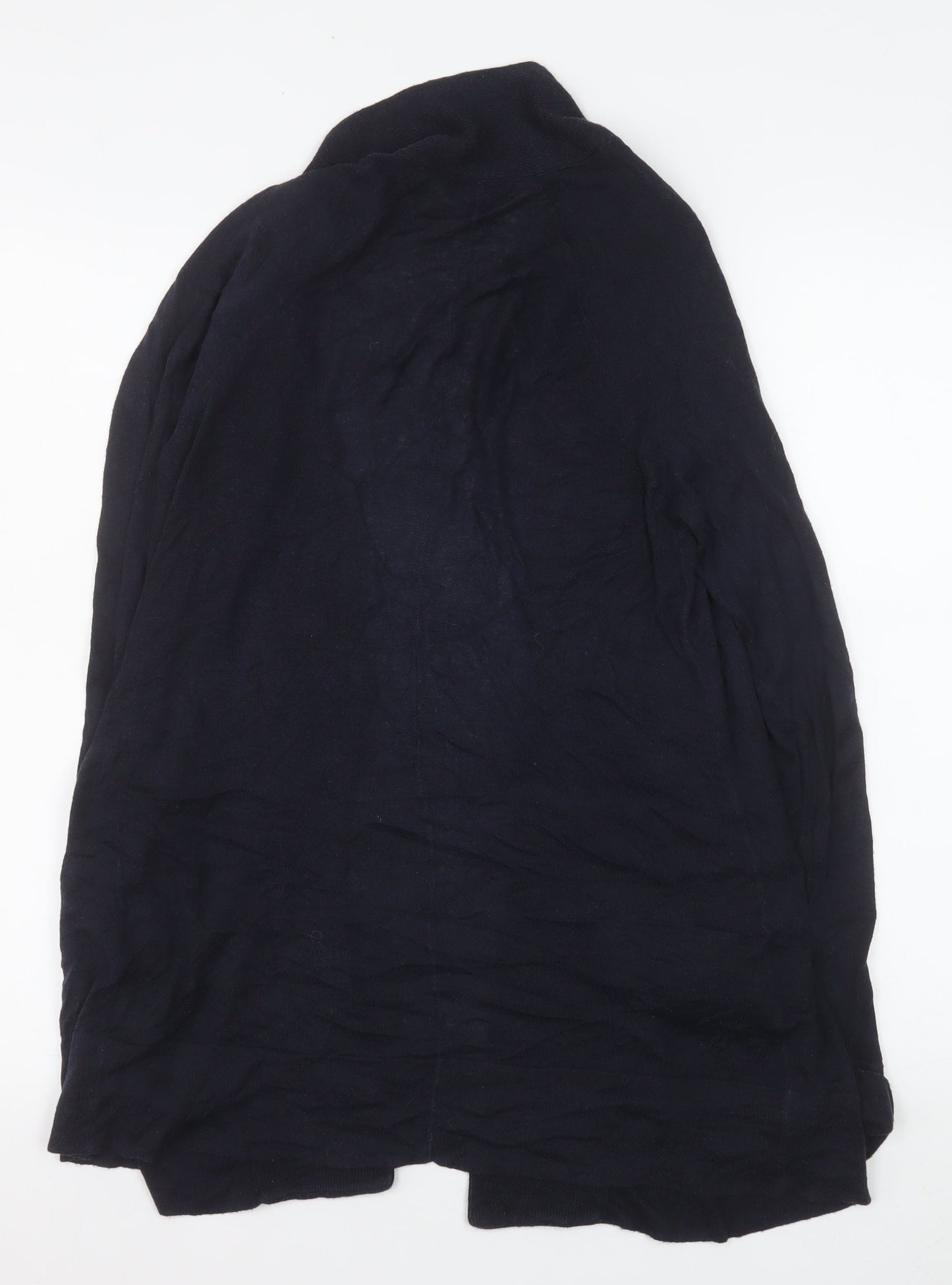 Gap Women’s Black Cotton Blend Open Front Cardigan Size S