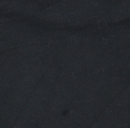 Tommy Hilfiger Denim Men’s Black Cotton Crew Neck XL T-Shirt