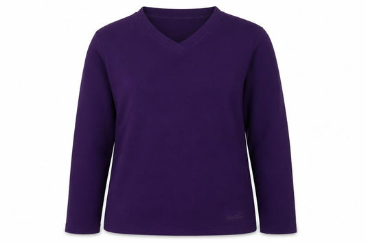 Peter Storm Women's Purple Fleece Pullover Sweatshirt Size 12