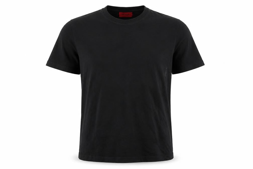 Hugo Boss Men's Black Cotton Crew Neck T-Shirt Size S
