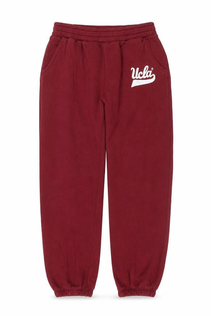 UCLA Men's Red Sweatpants Joggers M Collegiate Fleece Tapered Fit