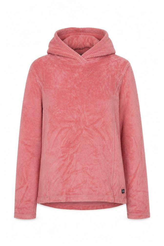 Regatta Great Outdoors Women Pink Velour Pullover Hoodie Size 12
