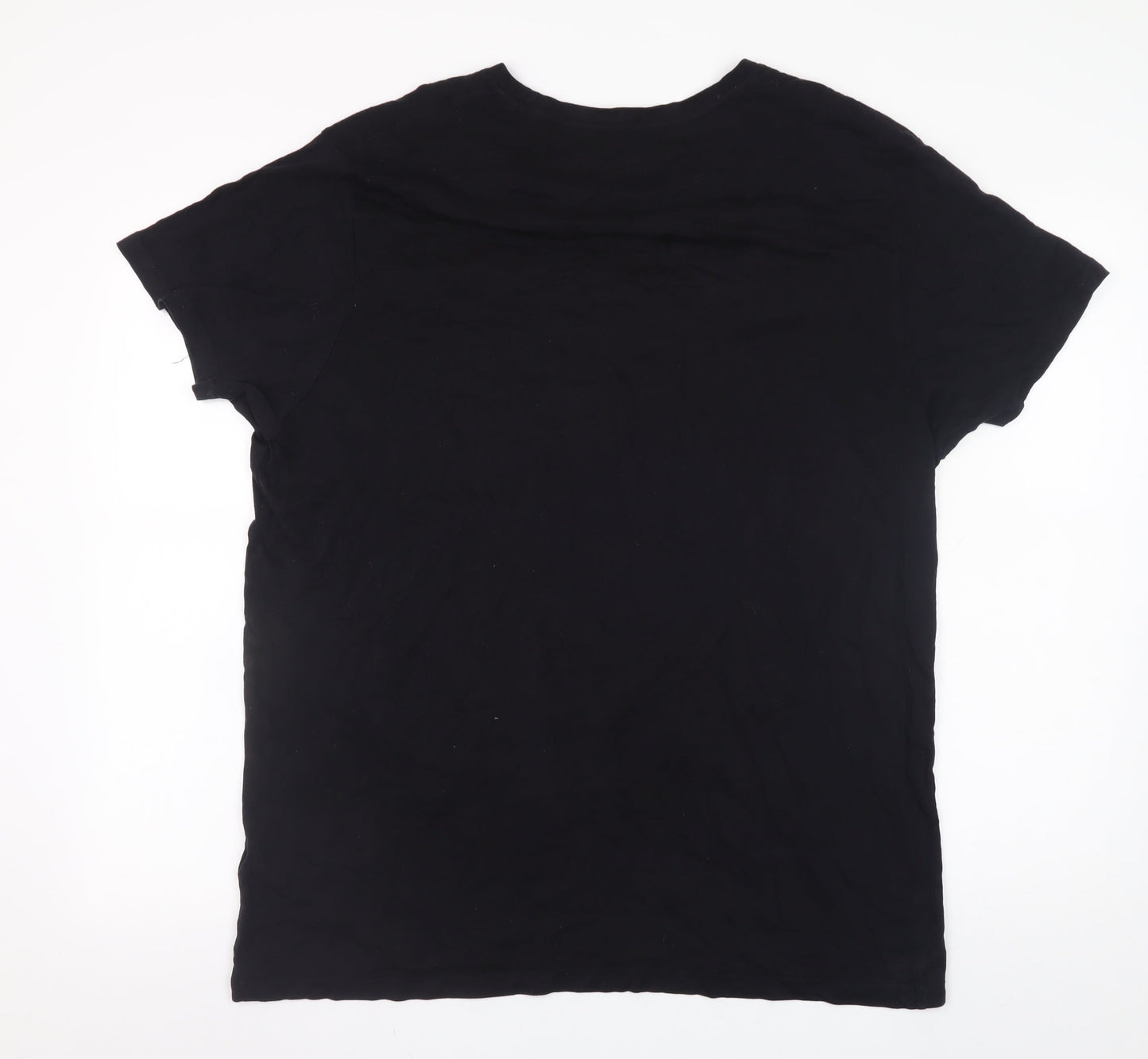 Game of Thrones Men's Black XL Graphic Cotton T-Shirt Night King HBO