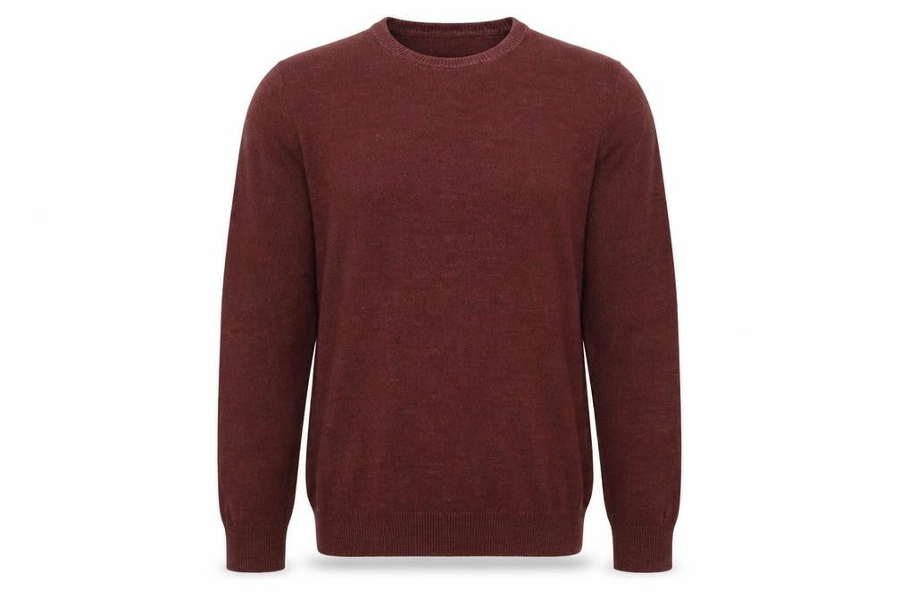 Gap Men Brown Cotton Crew Neck Pullover Jumper Size M