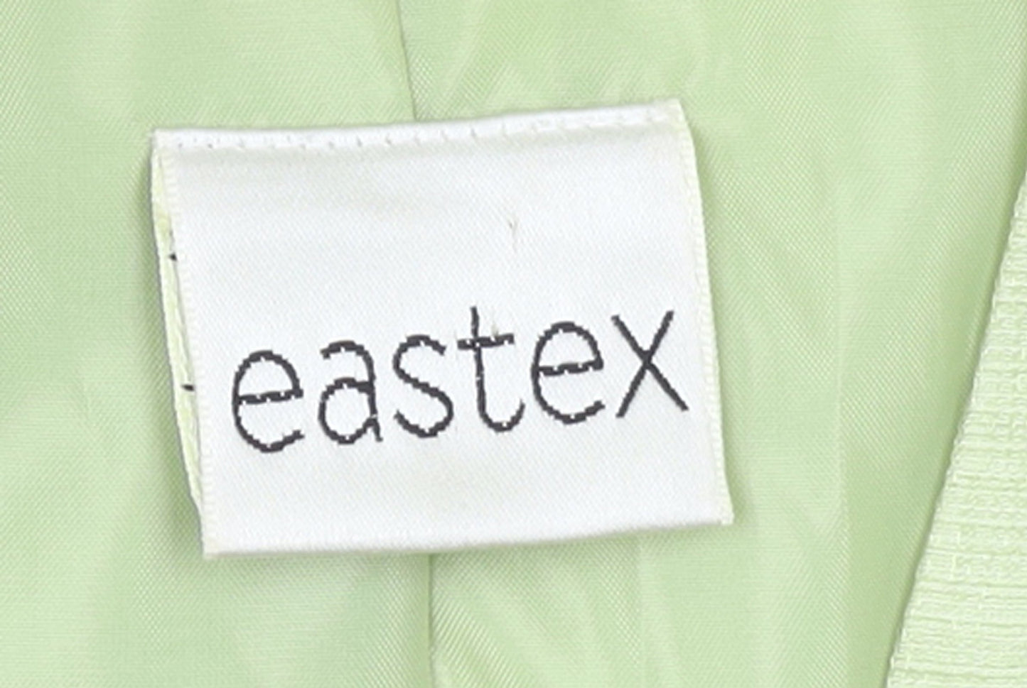 Eastex Women’s Green Woven Suit Jacket Size 16 Classic Tailored