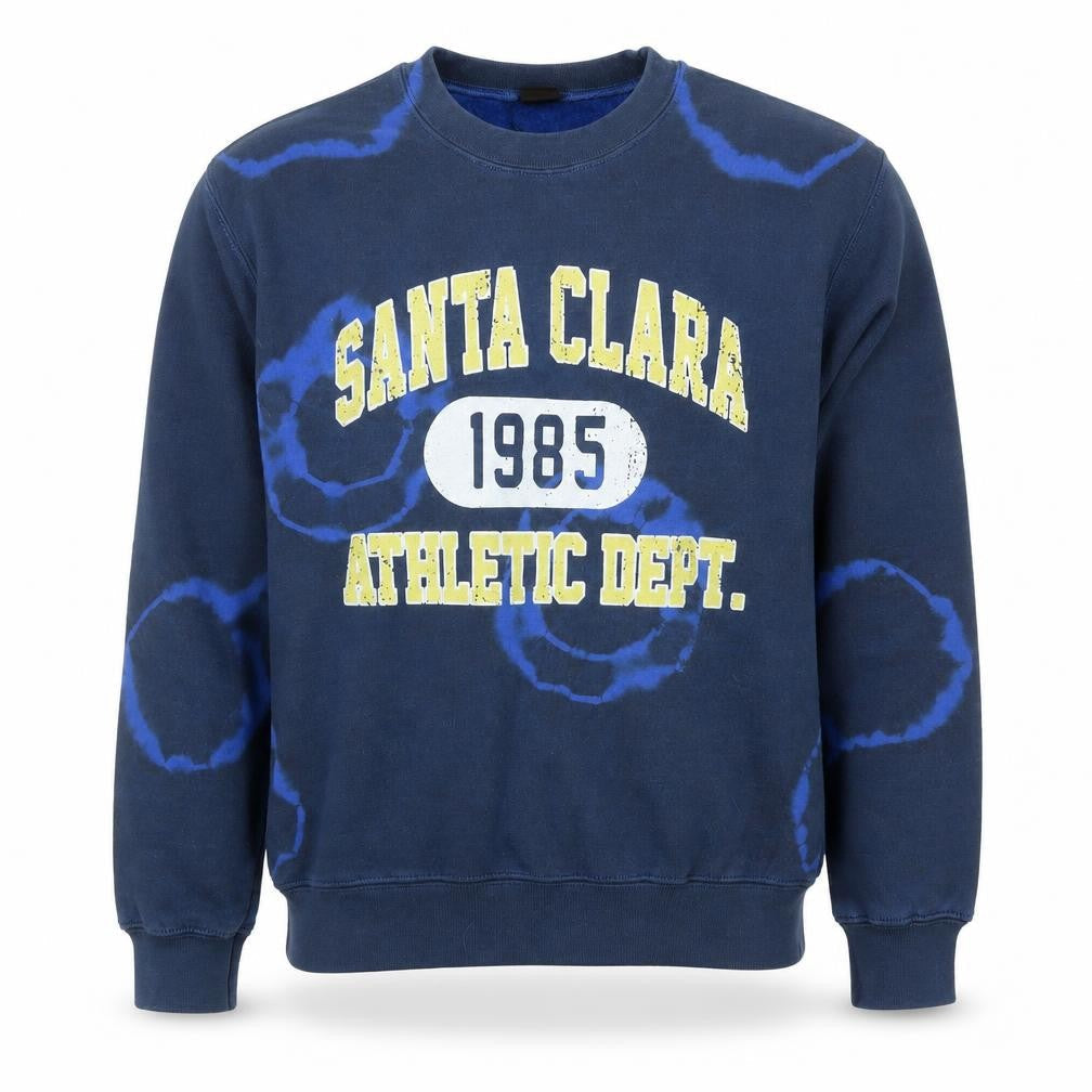 Urban Outfitters Men's Blue XS Santa Clara 1985 Athletic Dept Sweatshirt