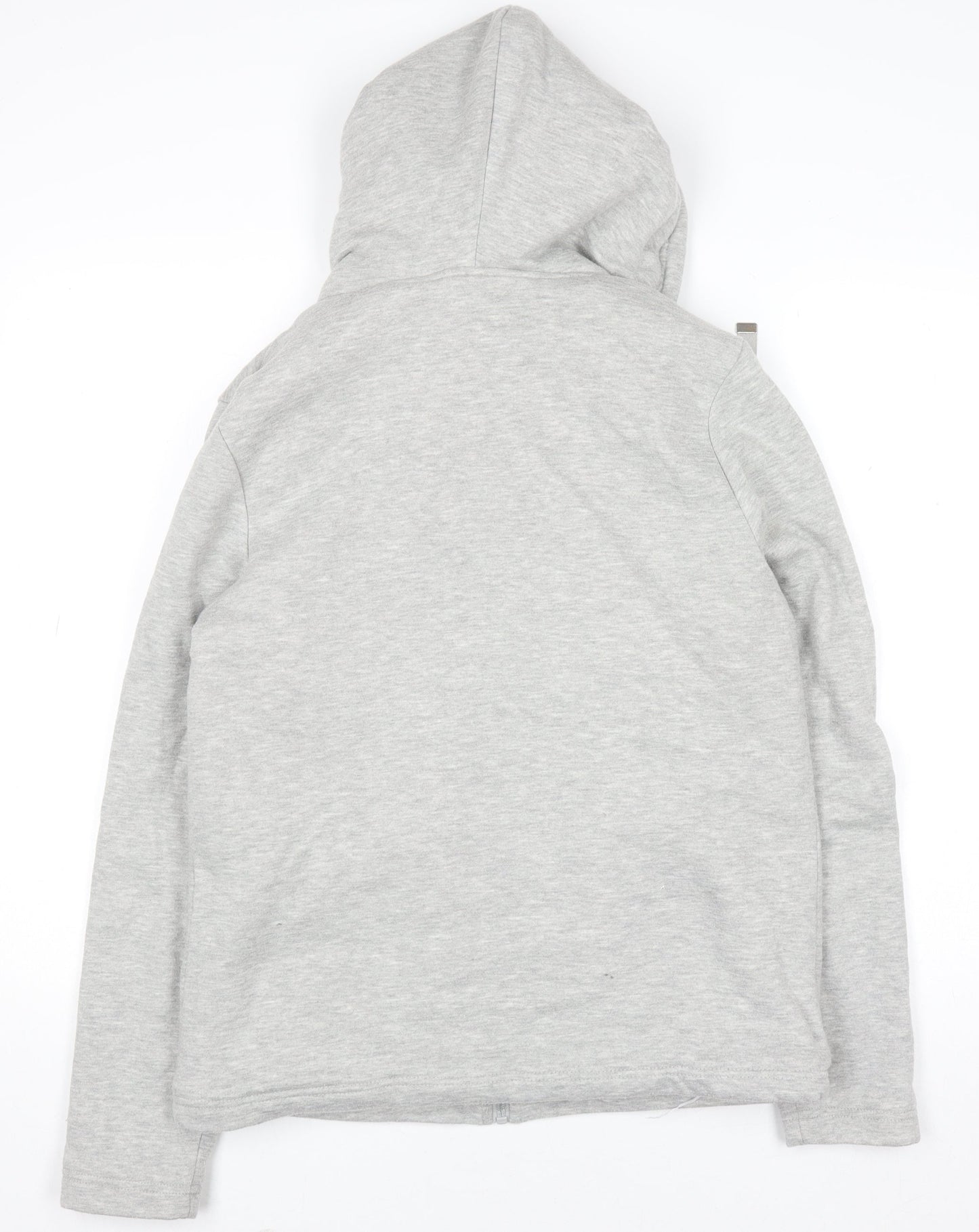 Peter Storm Women's Grey Full Zip Hoodie Size 10 Lined Warm Casual