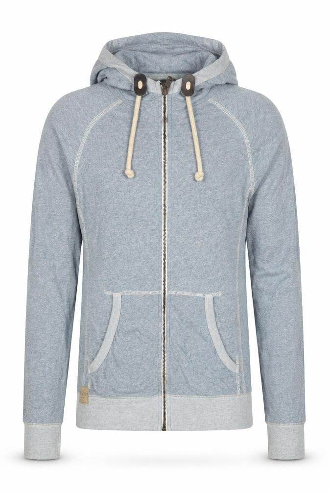 Next Men's Grey Full Zip Cotton Hoodie XS Lightweight Casual