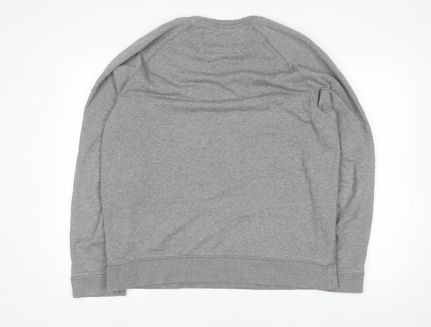 Racing Green Men’s Grey L Pullover Sweatshirt Cotton Blend