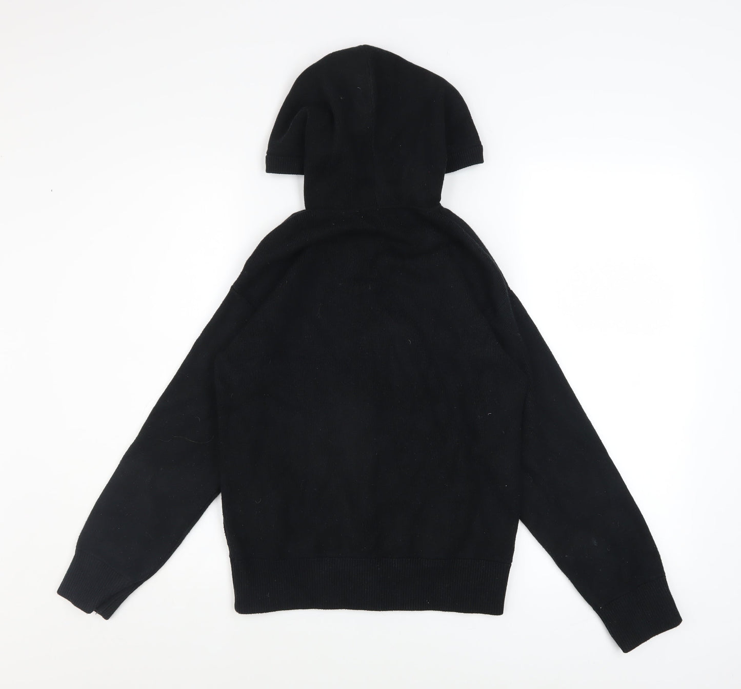 Marks and Spencer Women’s Black Hooded Zip Basic Jacket Size S