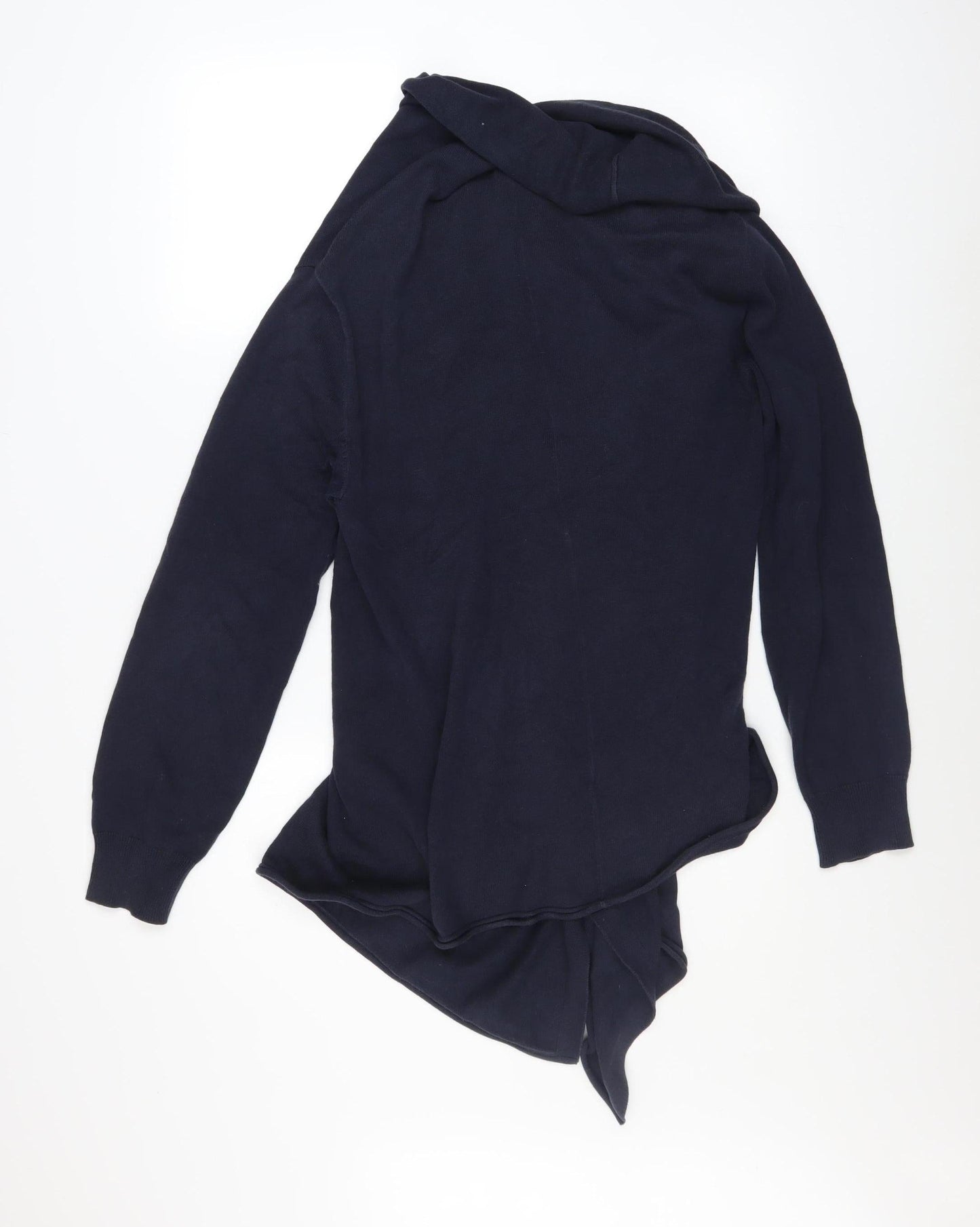Heine Women’s Blue Long Sleeve Cotton Open Cardigan Size 14/16