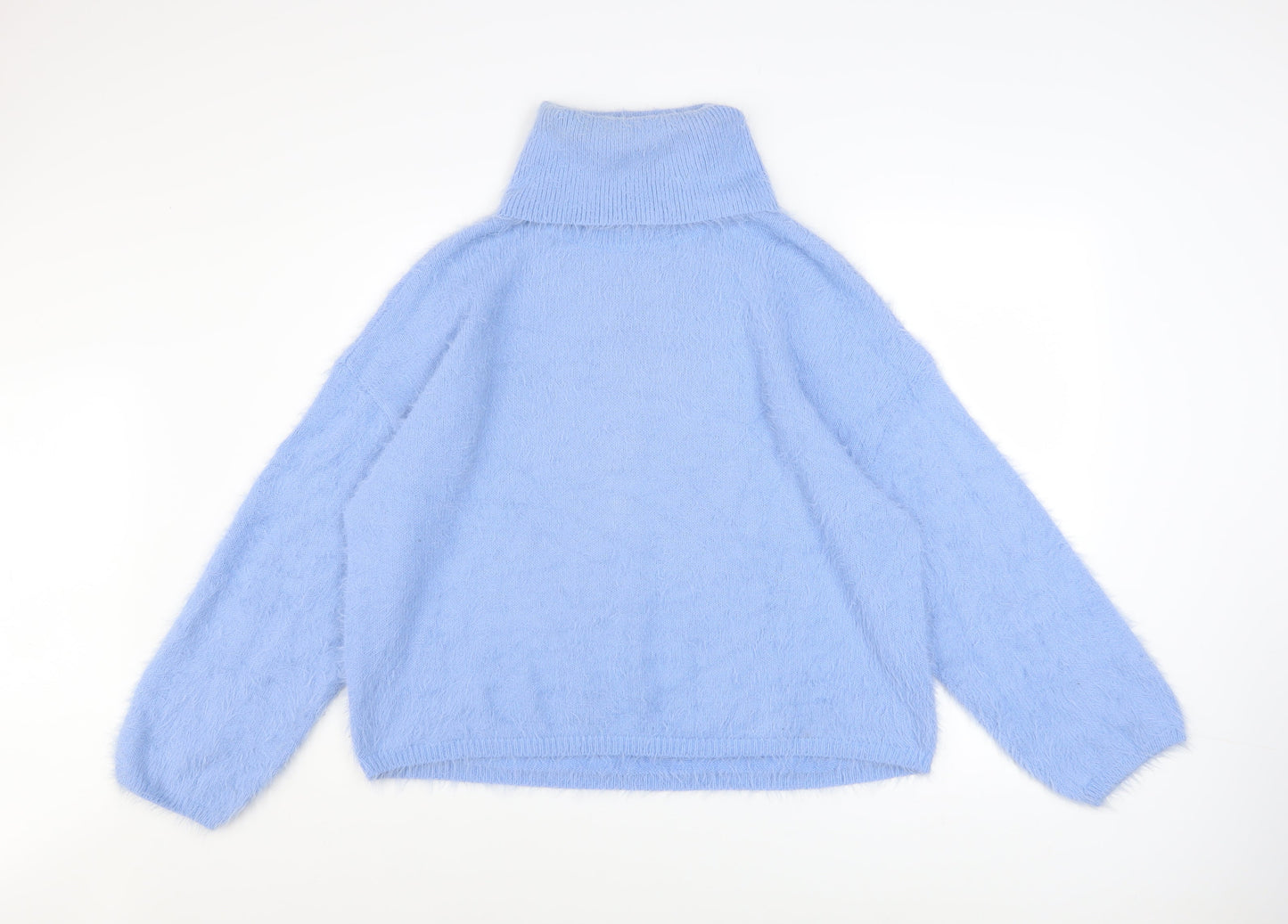 Vero Moda Women’s Blue Roll Neck Long Sleeve Pullover Jumper XL