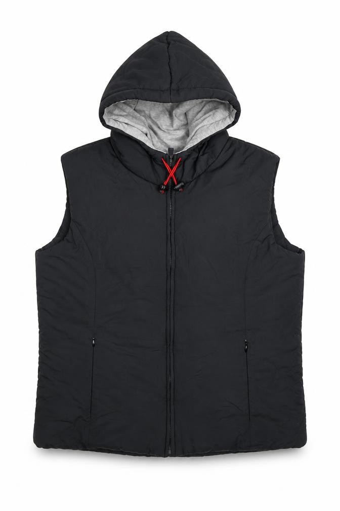 Marks and Spencer Men's Black Hooded Puffer Waistcoat Size L 42in