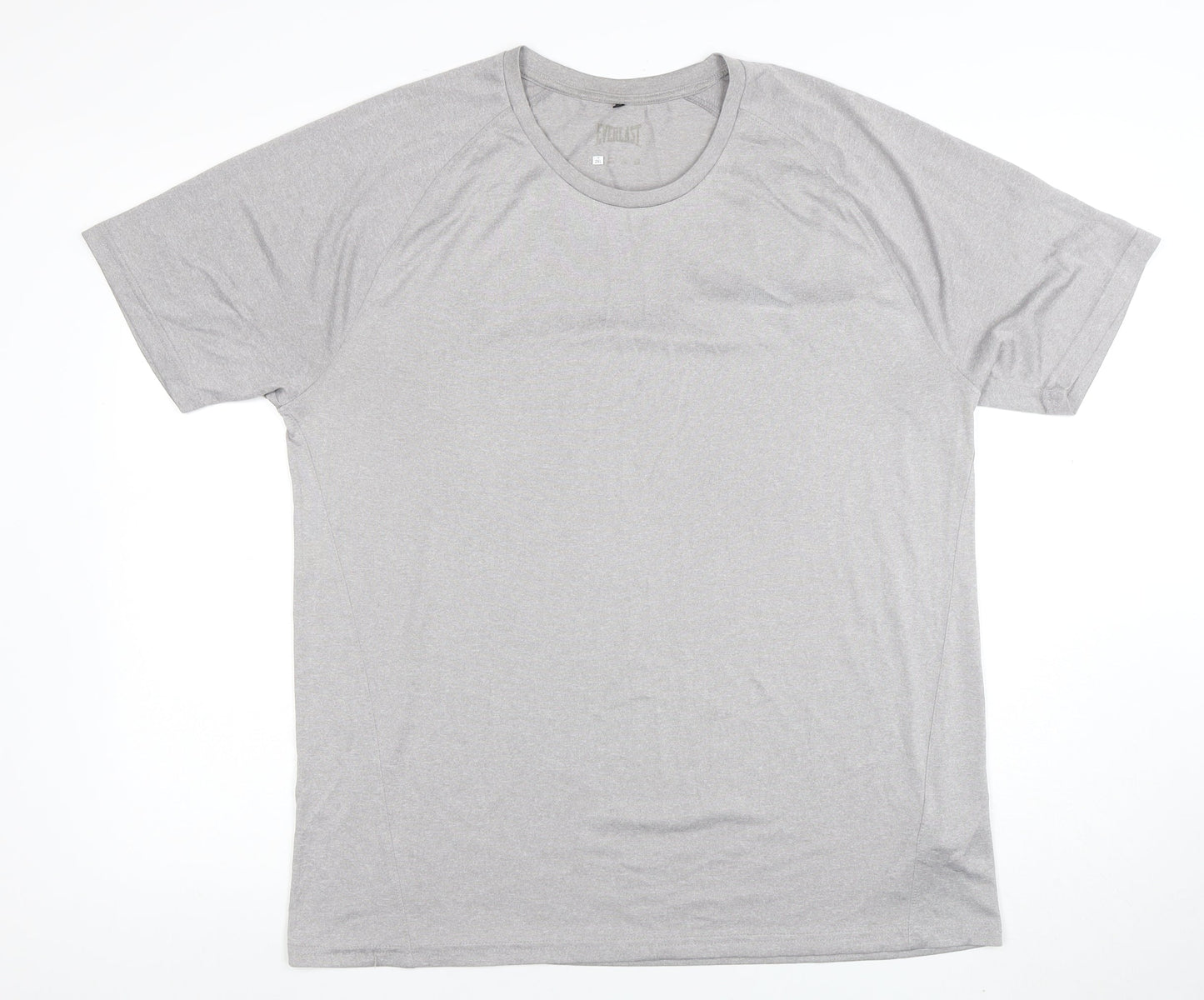 Everlast Mens Grey 2XL Basic Active T-Shirt Gym Top