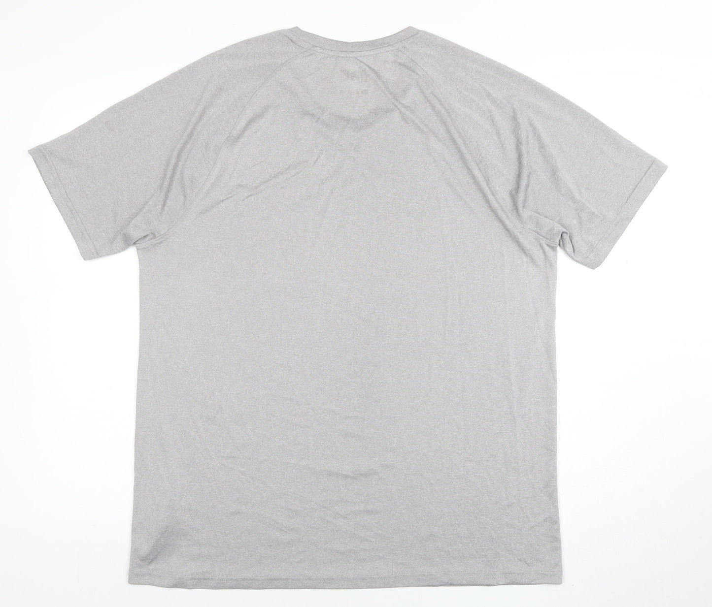 Everlast Mens Grey 2XL Basic Active T-Shirt Gym Top