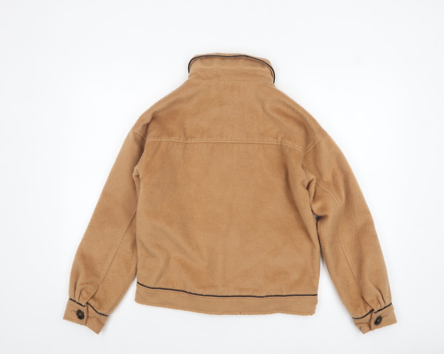 Firetrap Girls Beige Fleece Lined Button Jacket 13 Years