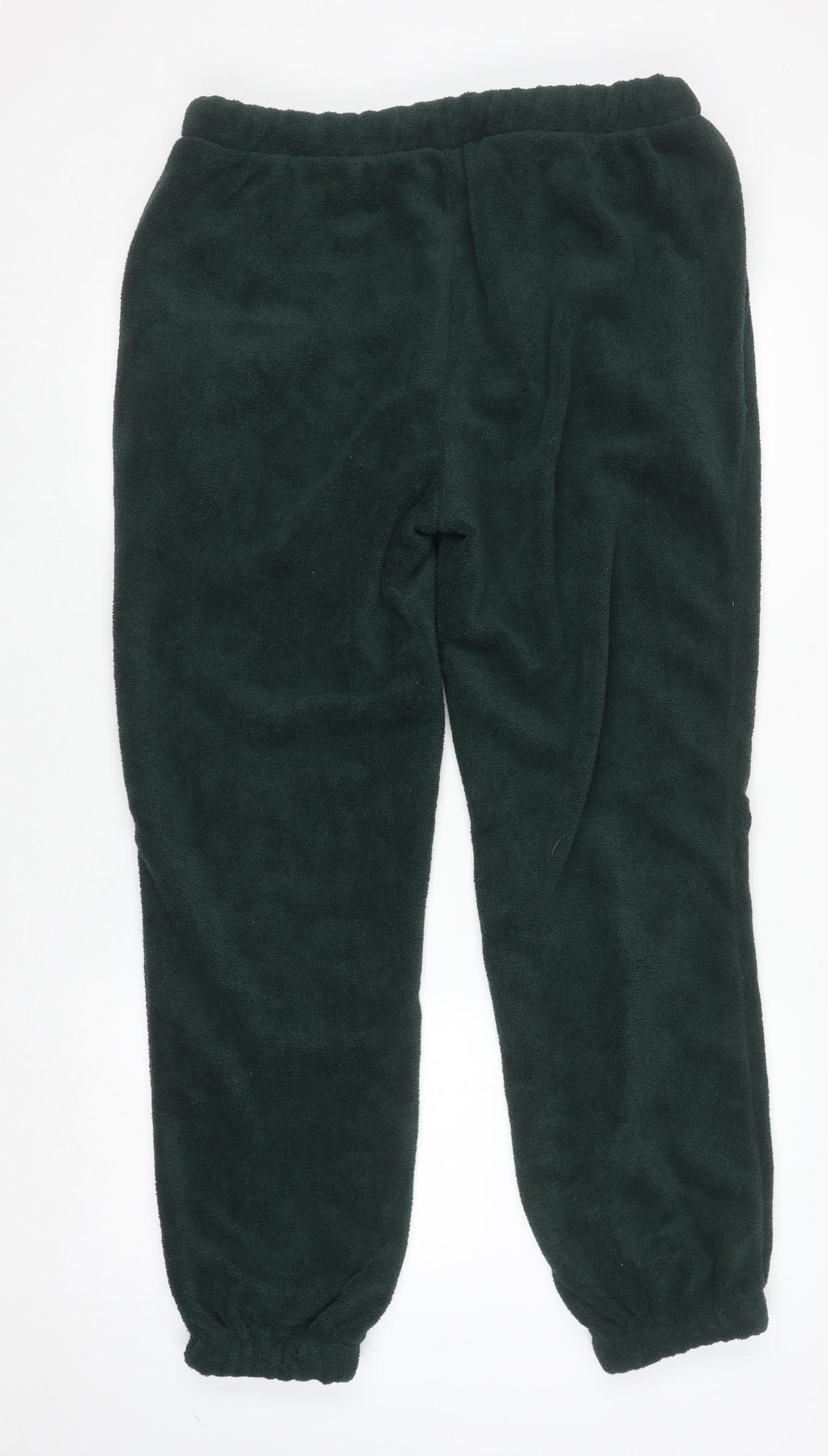 ASOS DESIGN Womens Green Fleece Sweatpants Size M (UK 12-14)