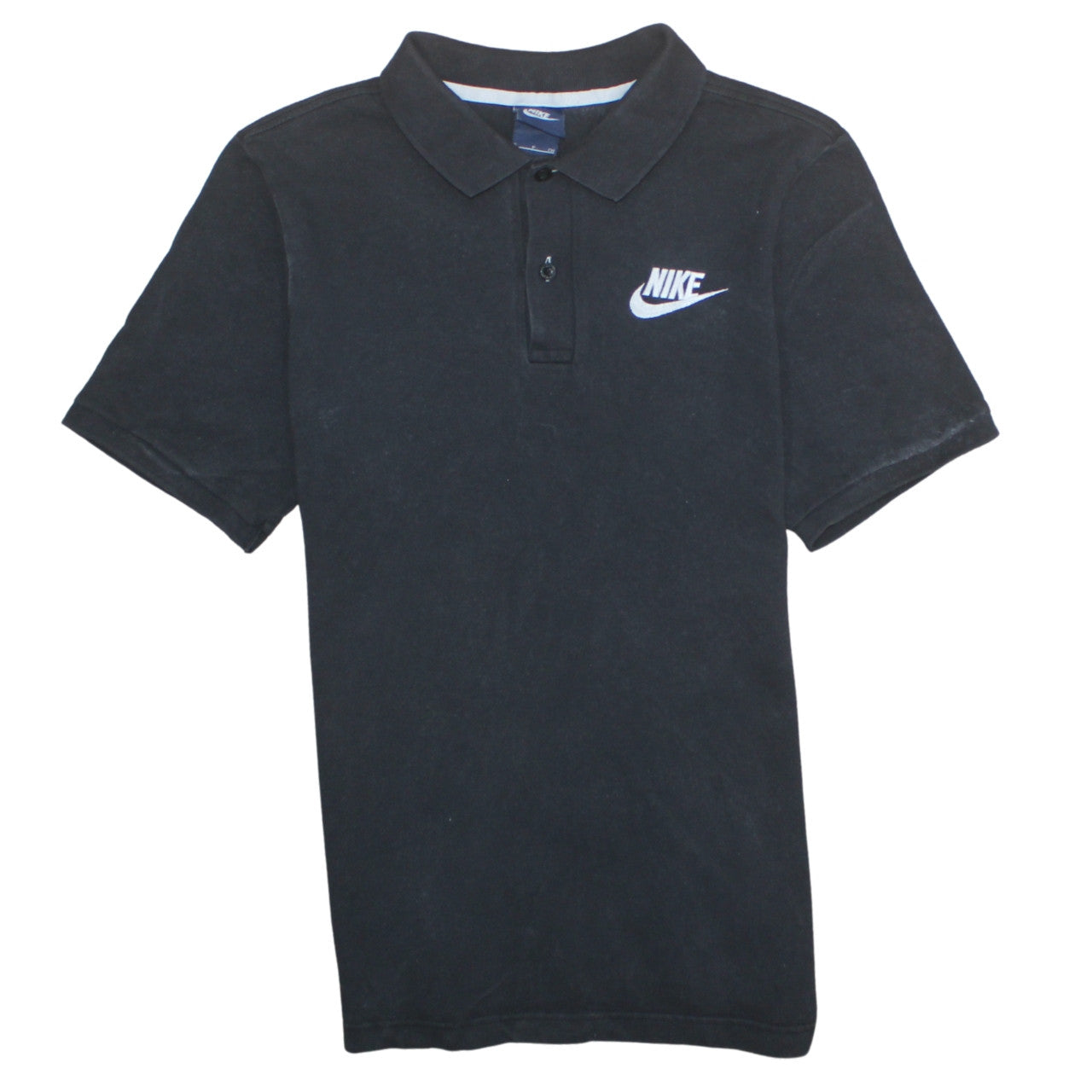 Nike Men’s Black Polo Shirt Size S Cotton Regular Fit