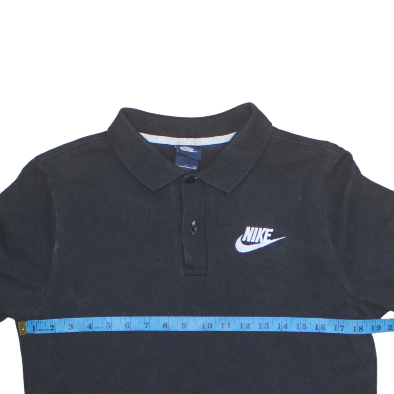 Nike Men’s Black Polo Shirt Size S Cotton Regular Fit