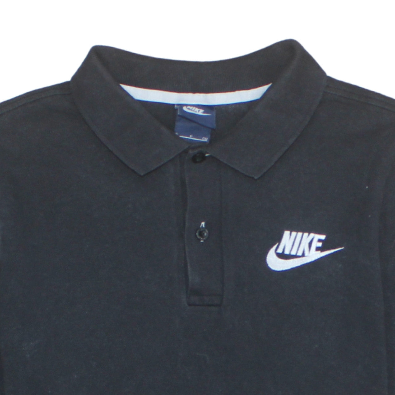 Nike Men’s Black Polo Shirt Size S Cotton Regular Fit