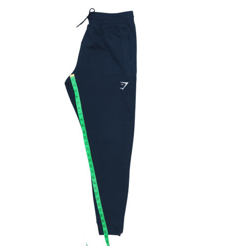 Gymshark Women's Navy Jogger Sweatpants S Drawstring Elastic Waist
