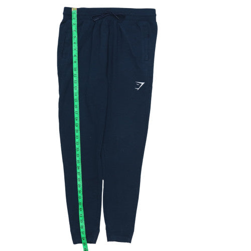 Gymshark Women's Navy Jogger Sweatpants S Drawstring Elastic Waist