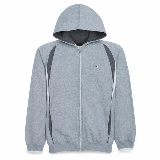 Champion Boys Grey Full Zip Hoodie 13 Years Fleece Sportswear