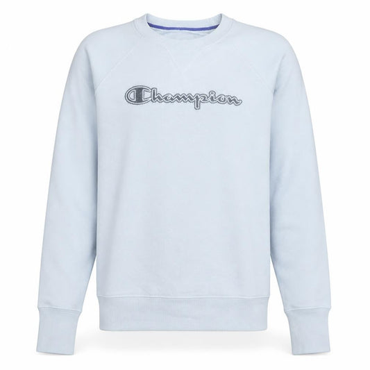 Champion Men's White Crew Neck Pullover Sweatshirt Size M