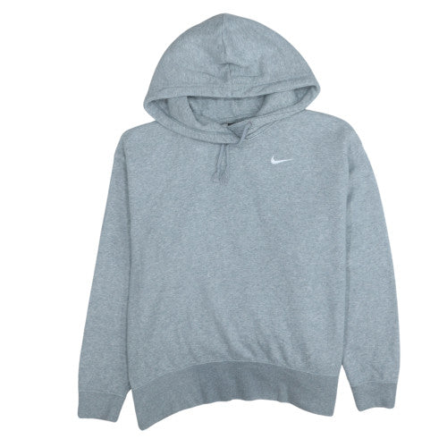 Nike Men's Grey Pullover Hoodie Medium Regular Fit Fleece