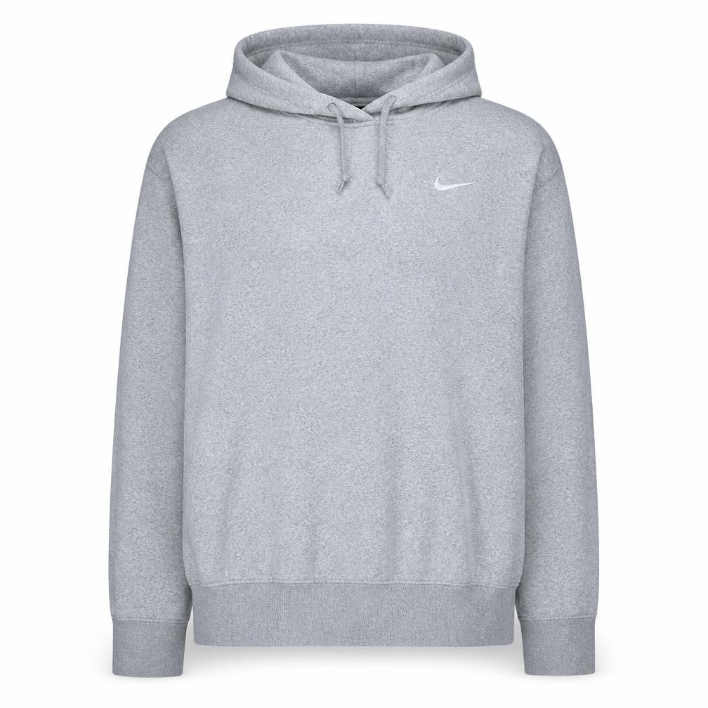 Nike Men's Grey Pullover Hoodie Medium Regular Fit Fleece