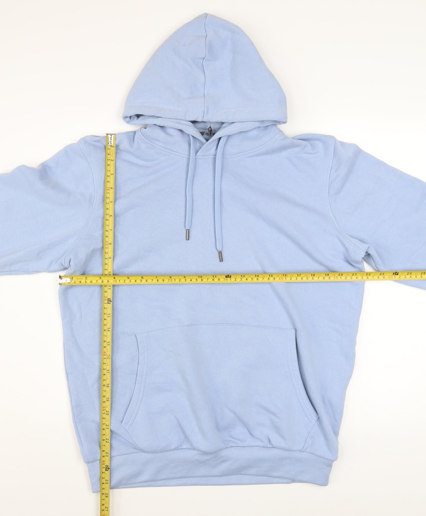 Cotton Traders Men's Blue Pullover Hoodie Size M