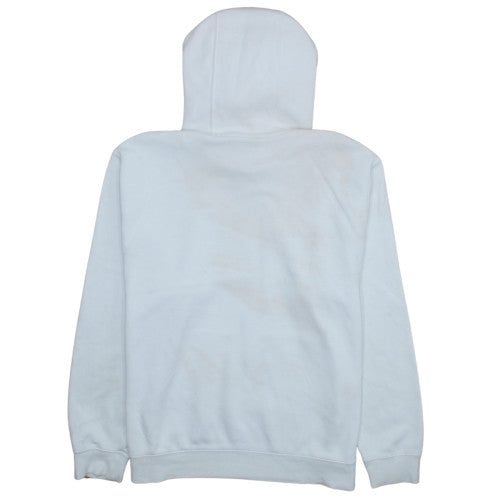 Nike Men's White Pullover Hoodie L Fleece Sportswear