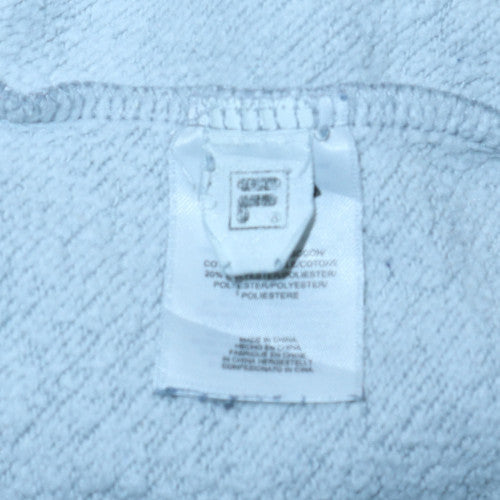 FILA Men's Grey Pullover Hoodie Size M Logo Sportswear