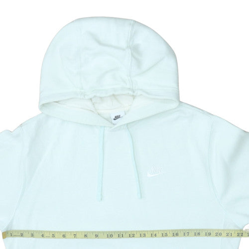 Nike Women’s White Pullover Hoodie Small Cotton Blend Soft Fleece
