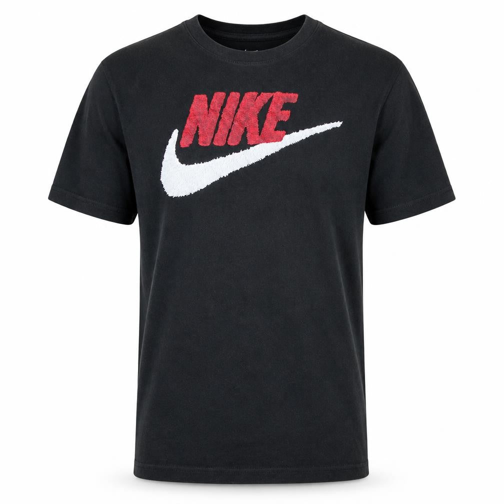 Nike Men's Black Swoosh Graphic Sports T-Shirt Size S