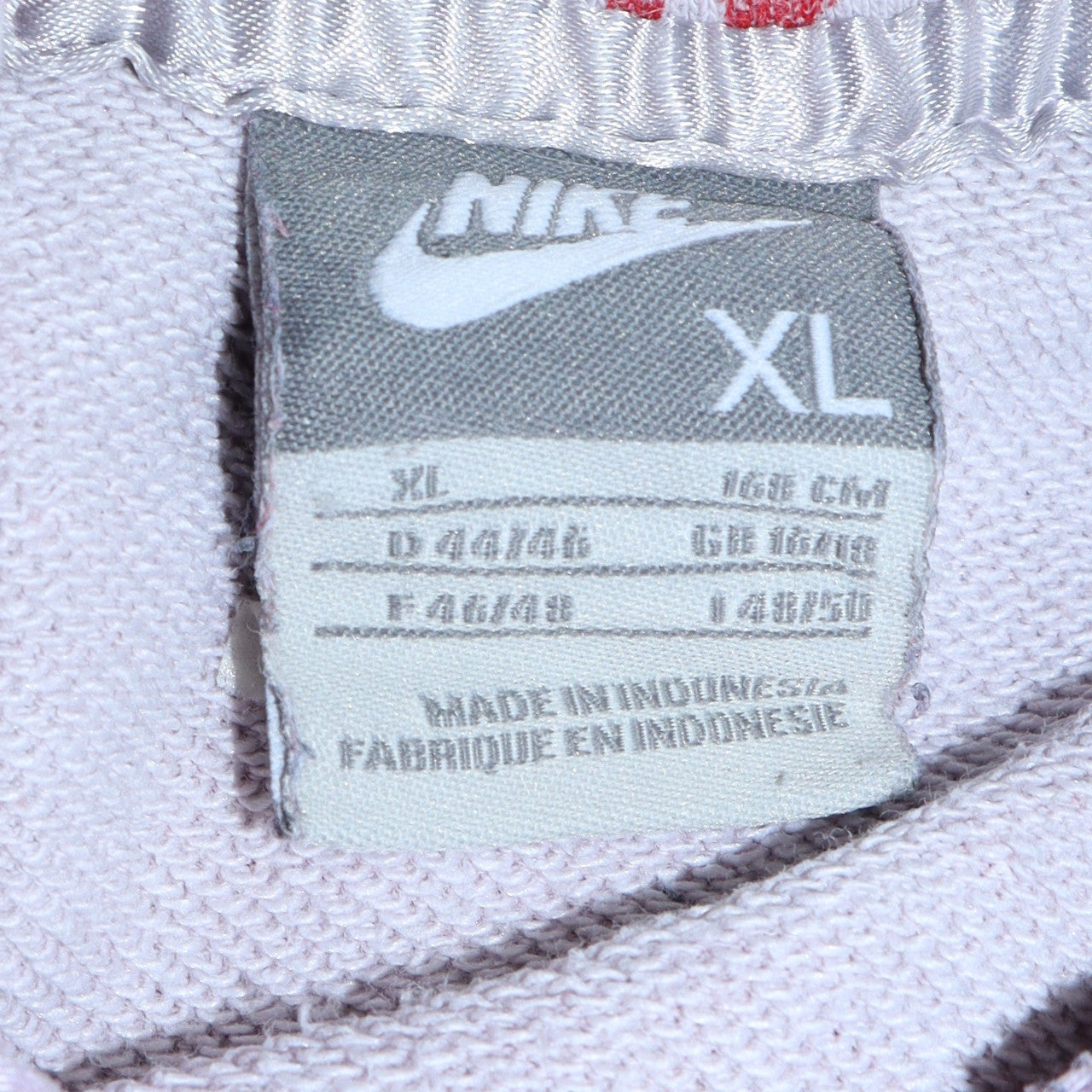 Nike Boys White Red Camouflage Pullover Hoodie XL Cotton Blend Sweatshirt