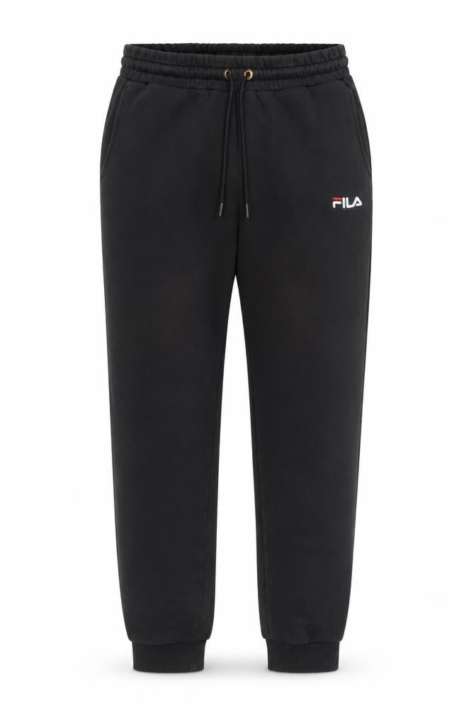 Fila Men's Black Jogger Sweatpants M Casual Elastic Waist