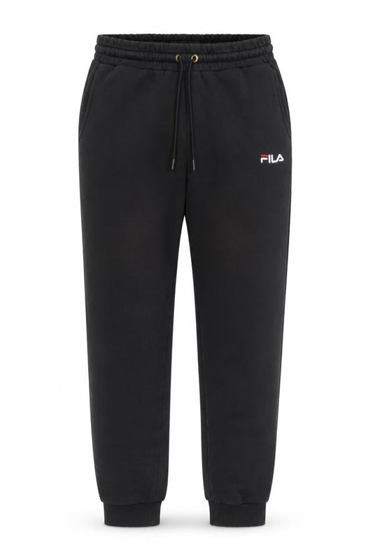 Fila Men's Black Jogger Sweatpants M Casual Elastic Waist