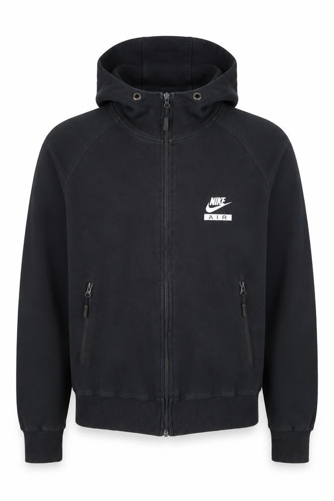 Nike Air Men's Black Full Zip Hoodie M Sportswear