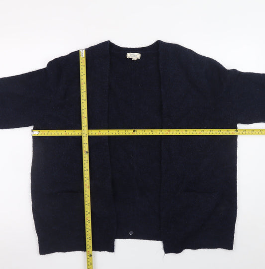 Fat Face Women's Blue Size 14 Knit Open Cardigan Jumper