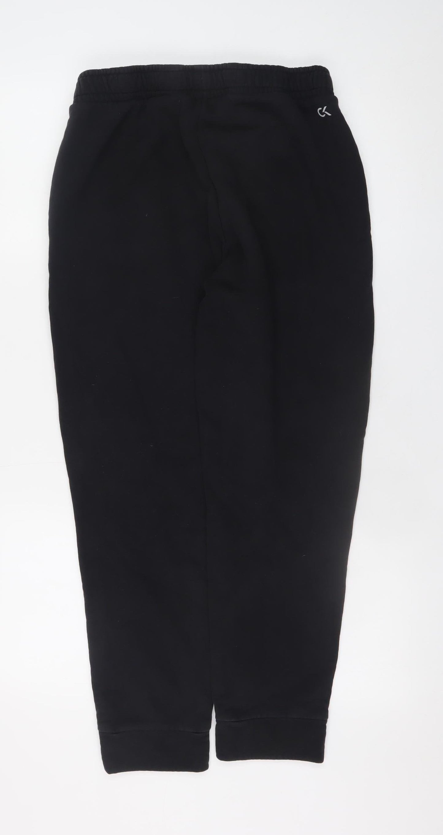 Calvin Klein Men’s Black Jogger Sweatpants M Tapered Fleece