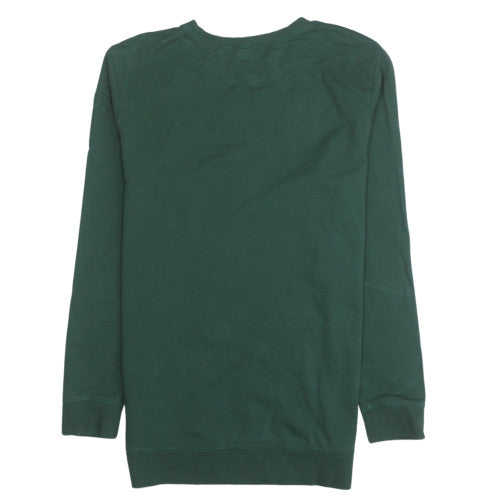 H&M Boys Green Skull Graphic Pullover Sweatshirt 16 Years
